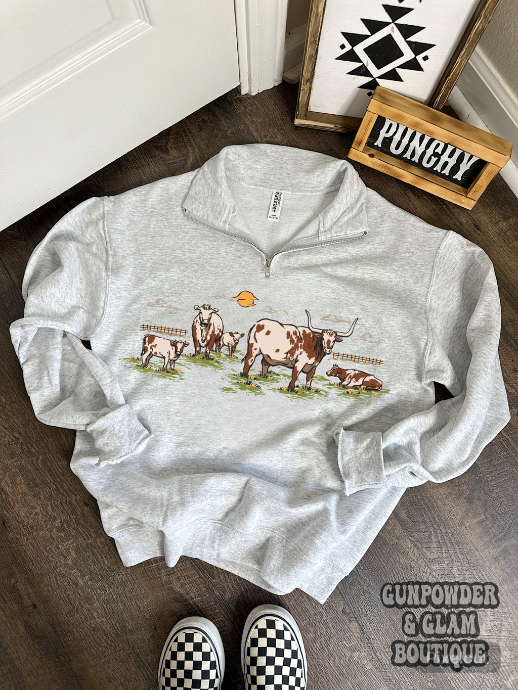 Cattle Drive Quarter Zip
