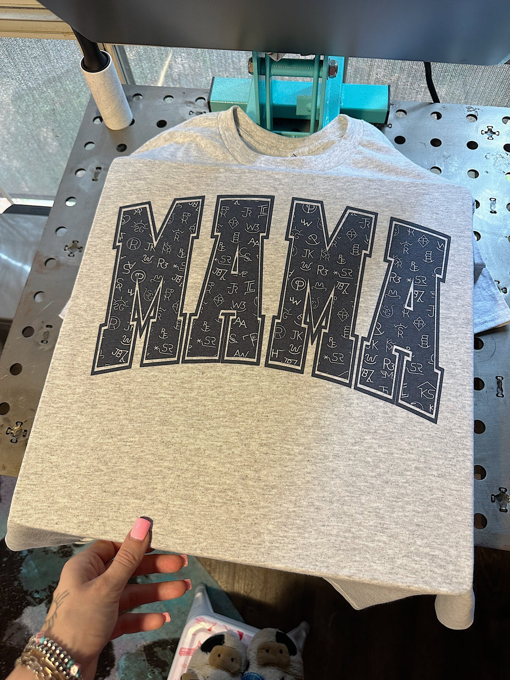 Cattle Brand Mama TEE or CREWNECK