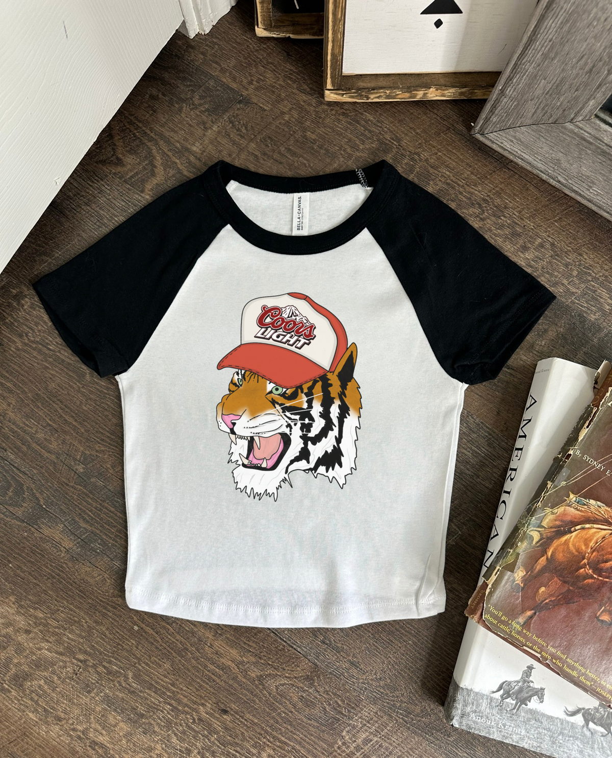 Punchy Tiger Baby Tee