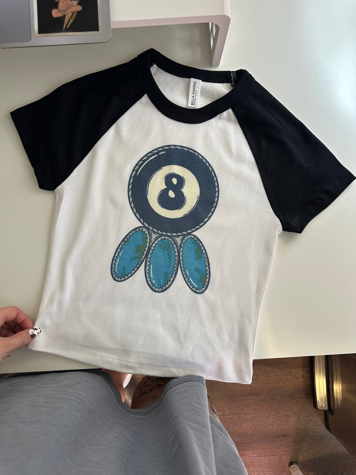 8 Ball Baby Tee