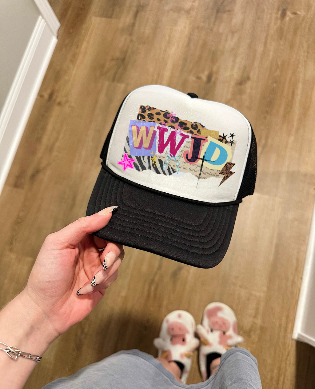 WWJD Trucker Hat (Multiple Color Options)