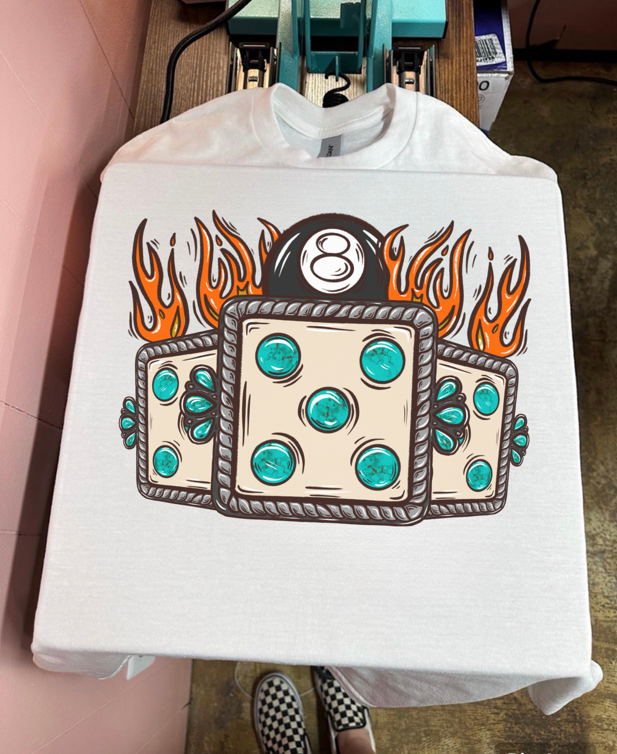 The Gambler Tee or Crewneck