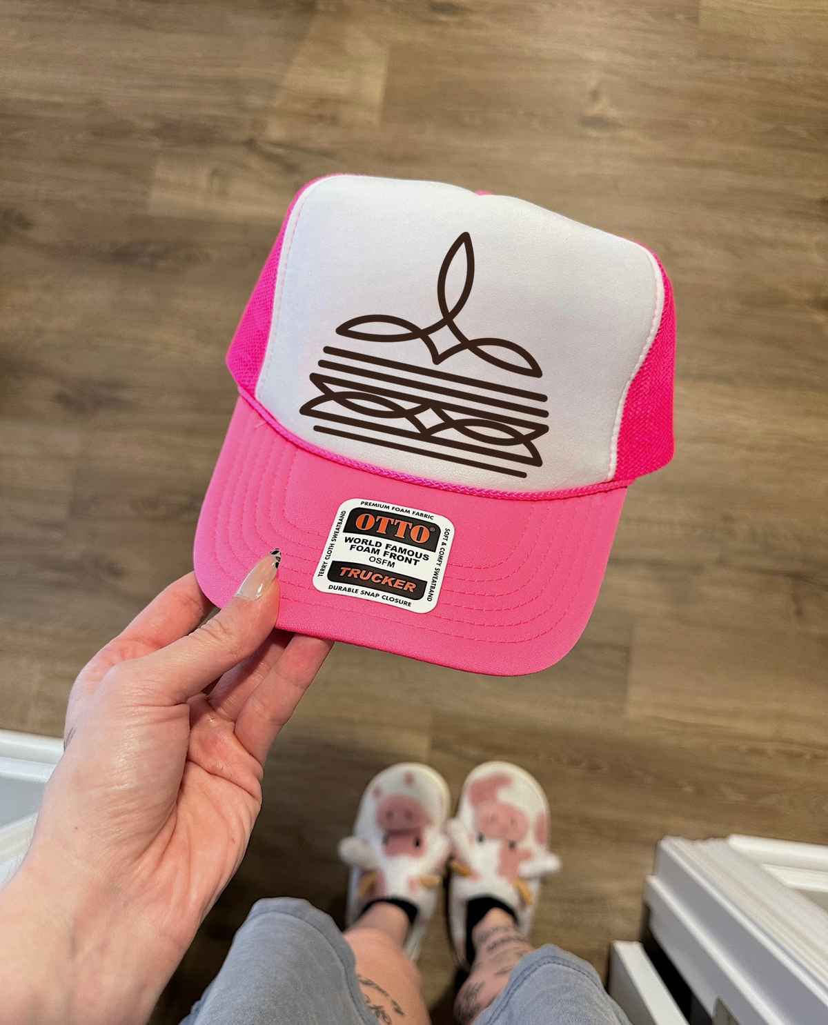 Boot Stitch Trucker Hat (Multiple Color Options)