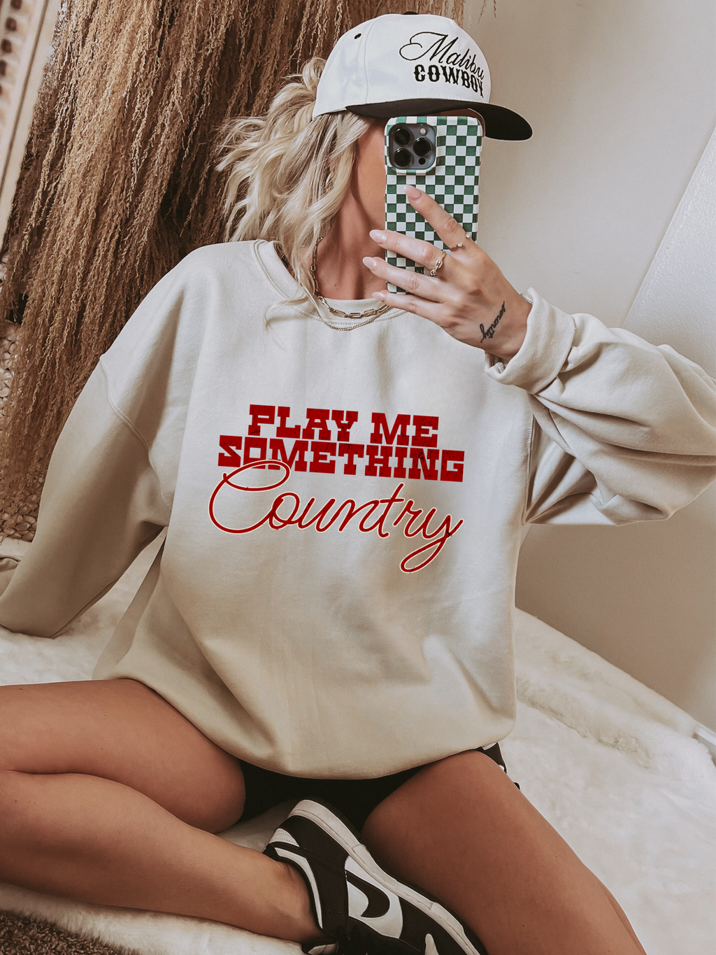 Play Me Something Country TEE or CREWNECK