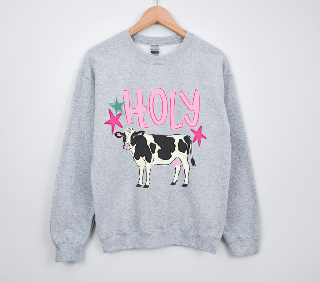 Holy Cow TEE or CREWNECK