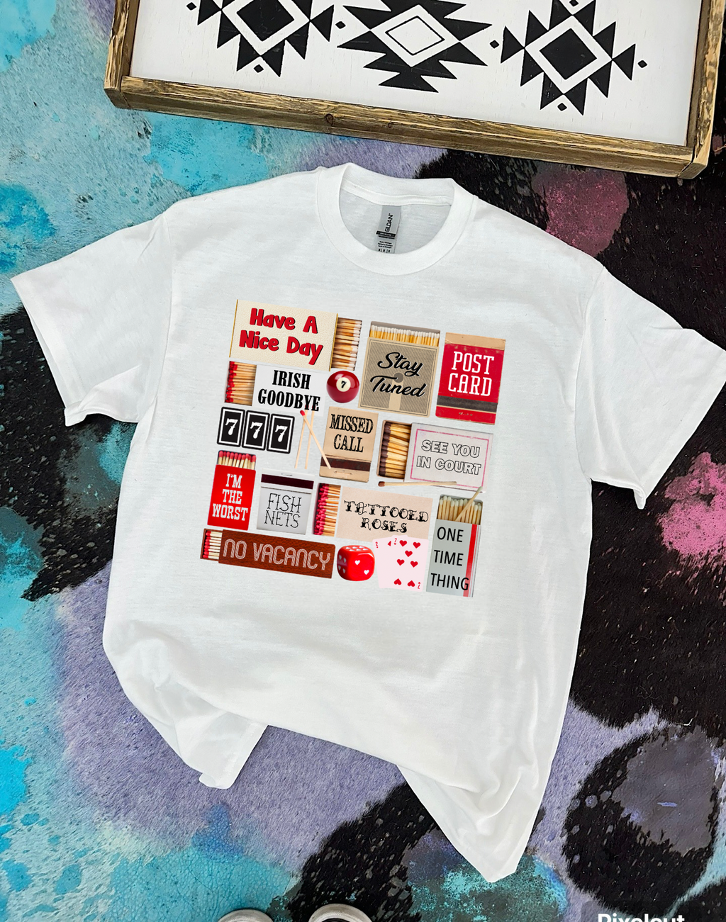 Treaty Matchbox Tee or Crewneck