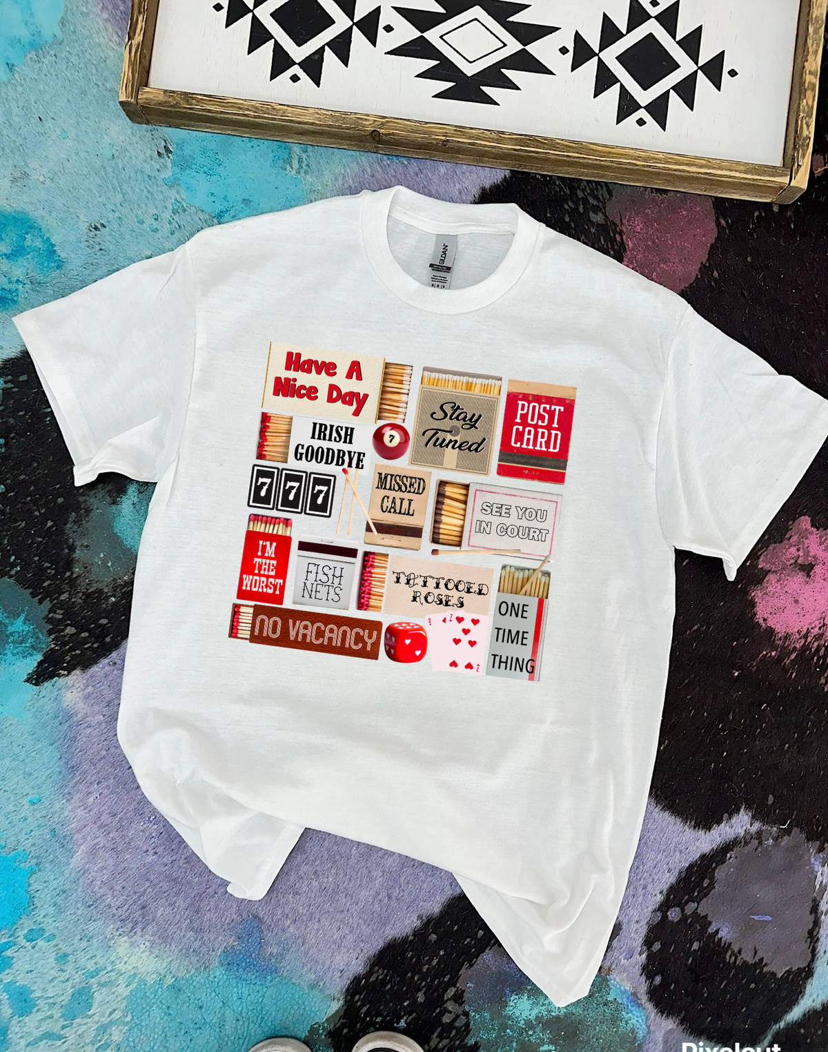 Treaty Matchbox Tee or Crewneck