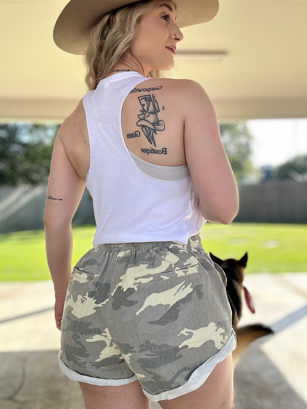 Wild Cowboy Cropped Tank