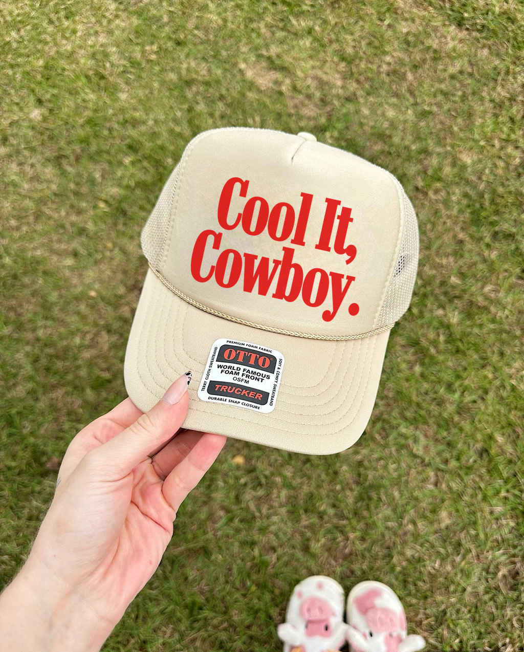 Cool It, Cowboy Trucker Hat (Multiple Color Options)