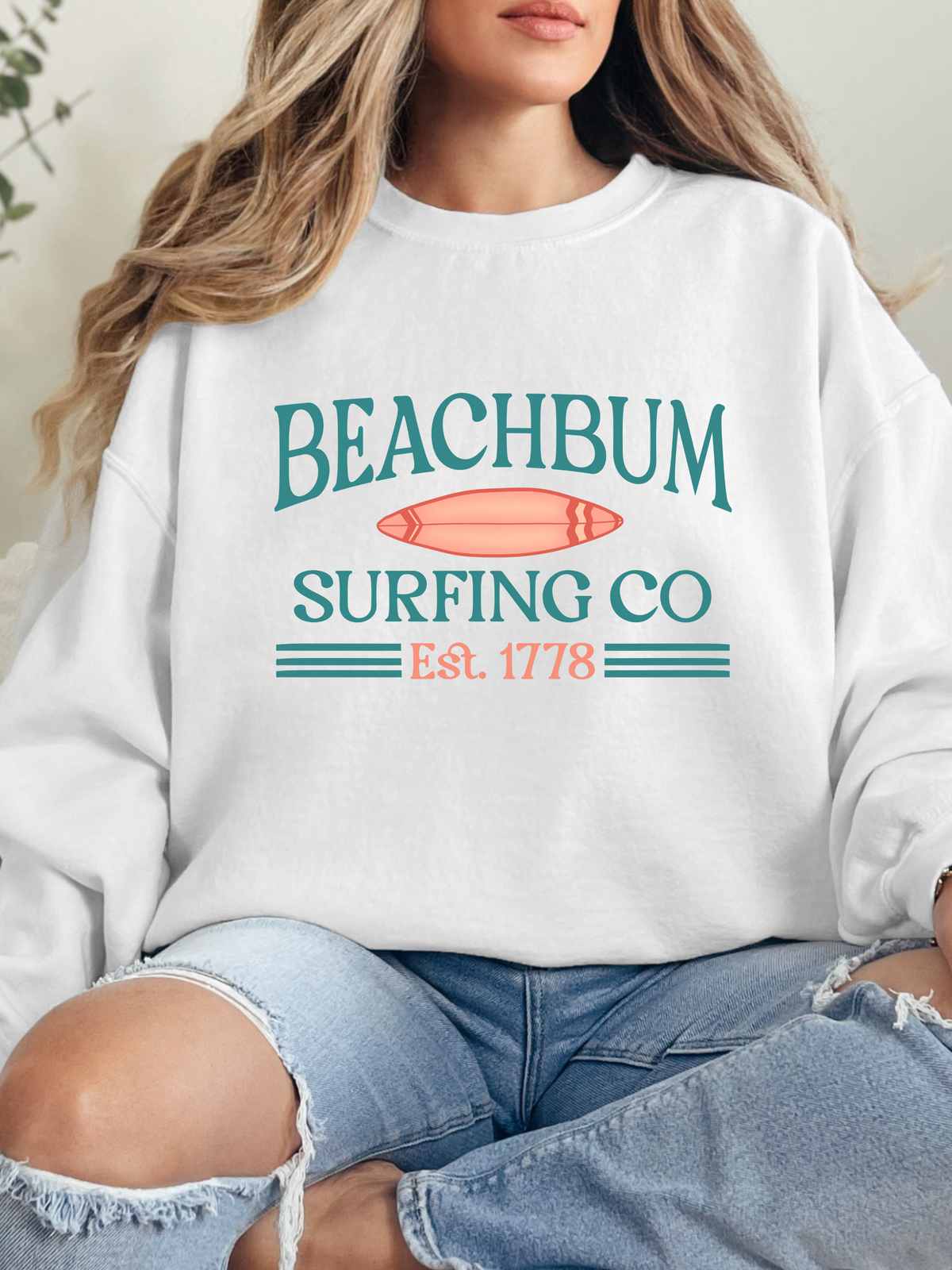 Beachbum Surfing Co. Graphic
