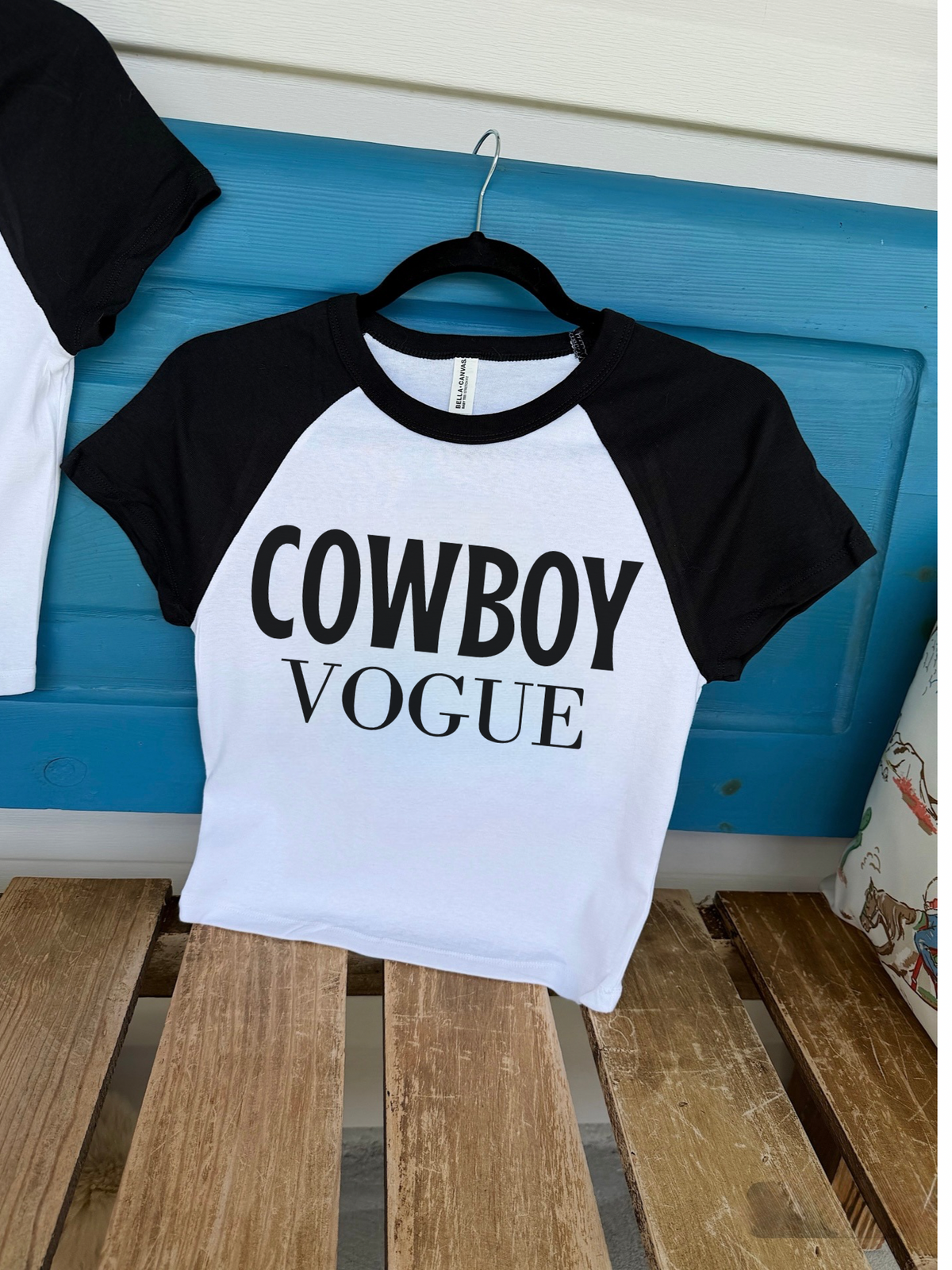Cowboy Vogue Baby Tee