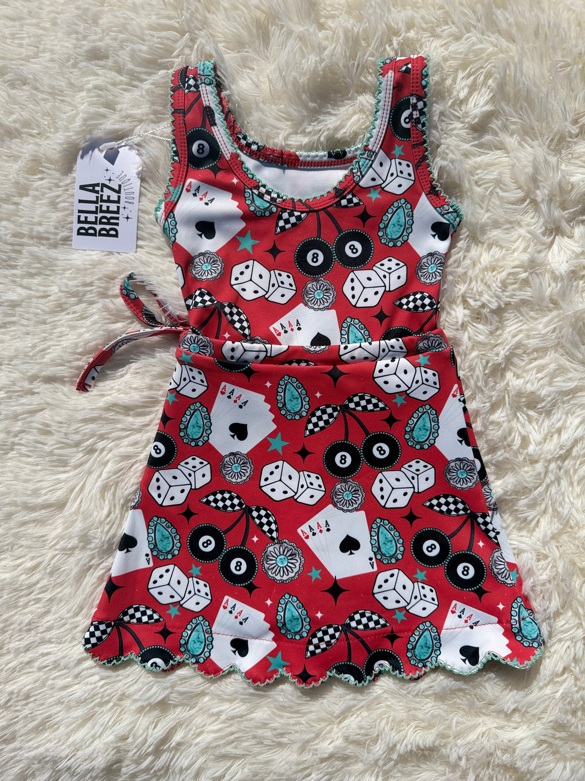 Cowgirl Luck Athletic Dress