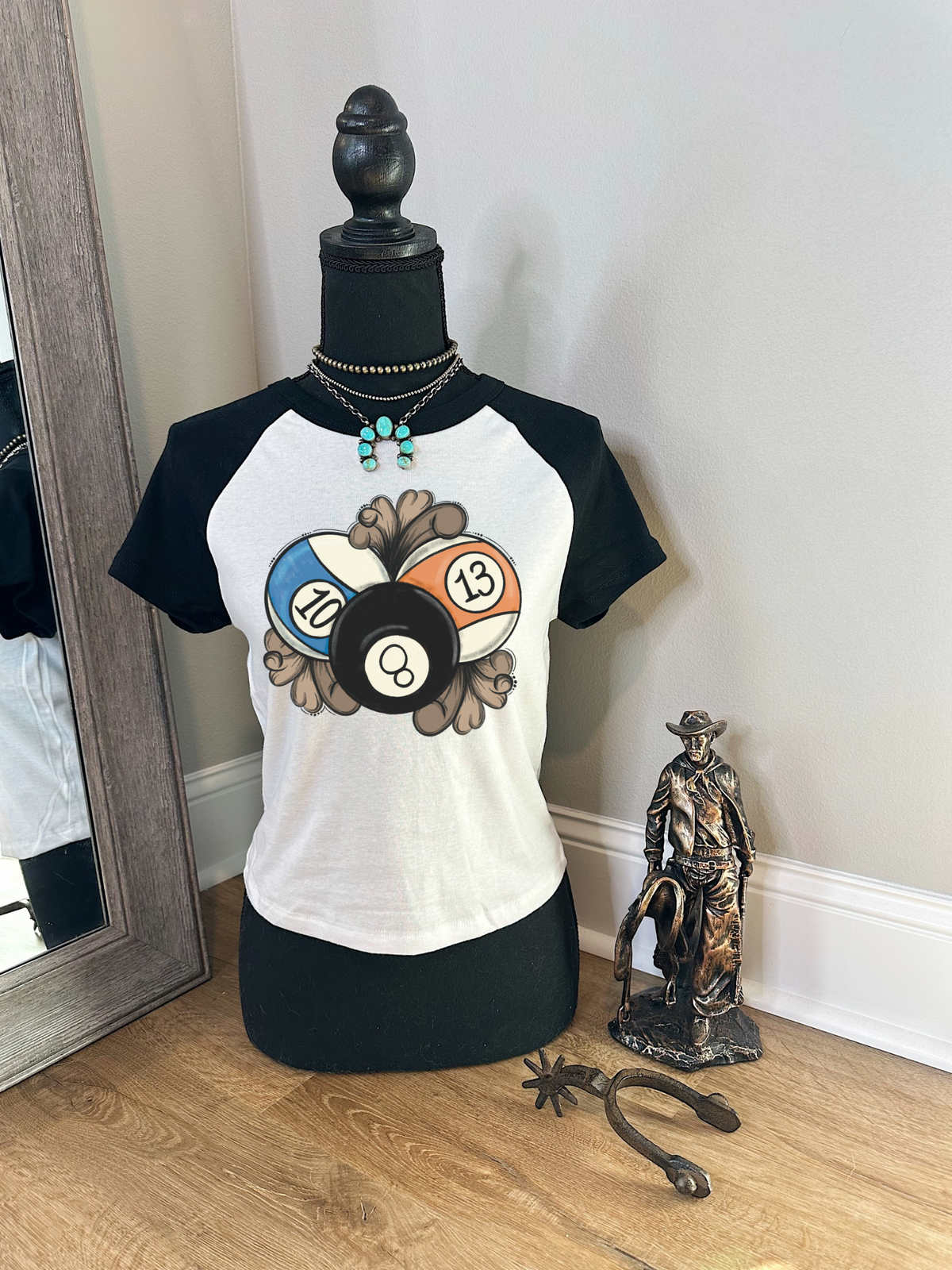 Tooled 8 Ball Baby Tee