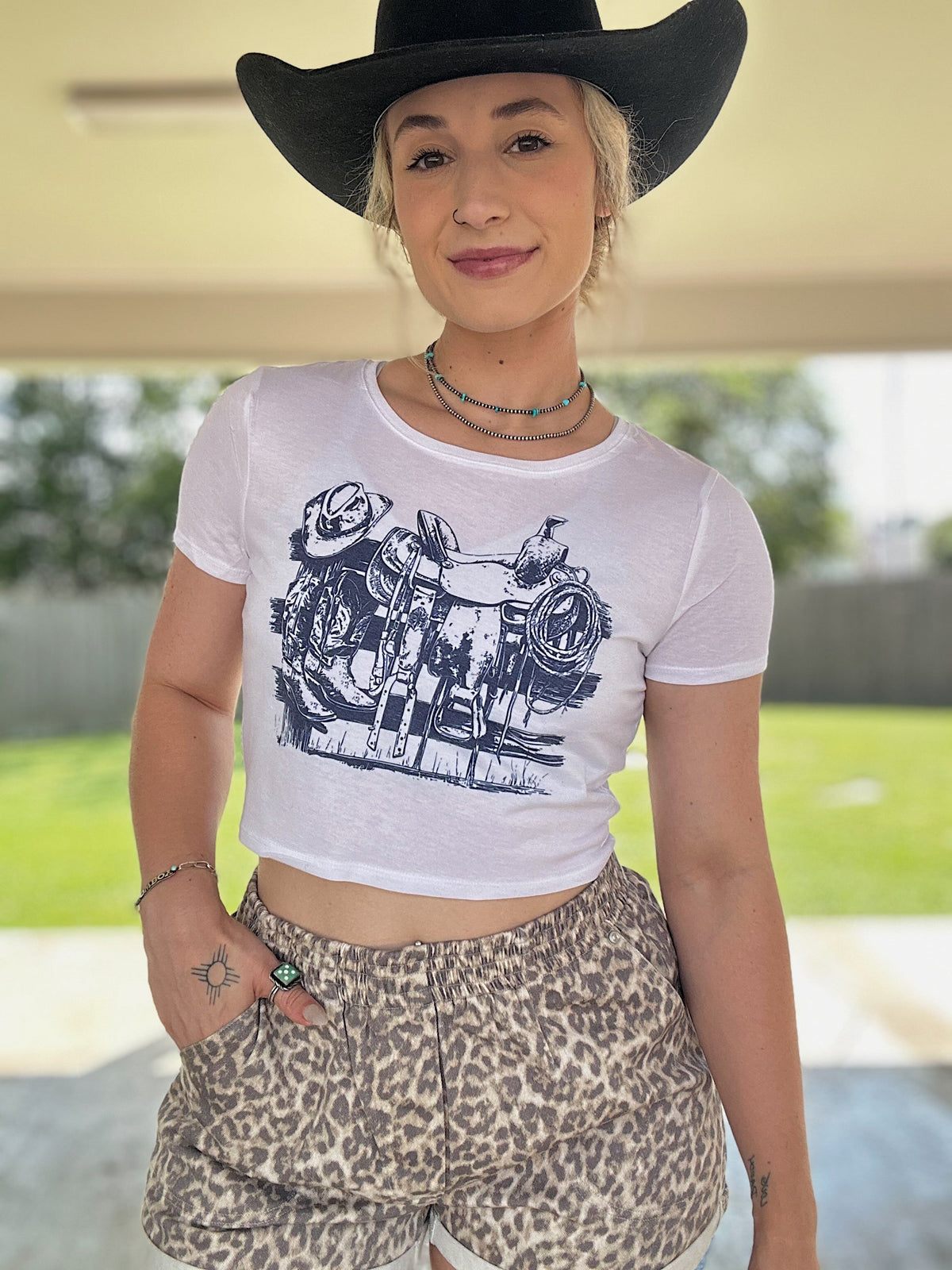 Cowboy Gear Baby Tee