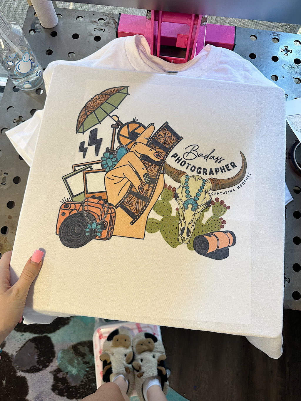 Western Photographer TEE, CREWNECK or QUARTER ZIP