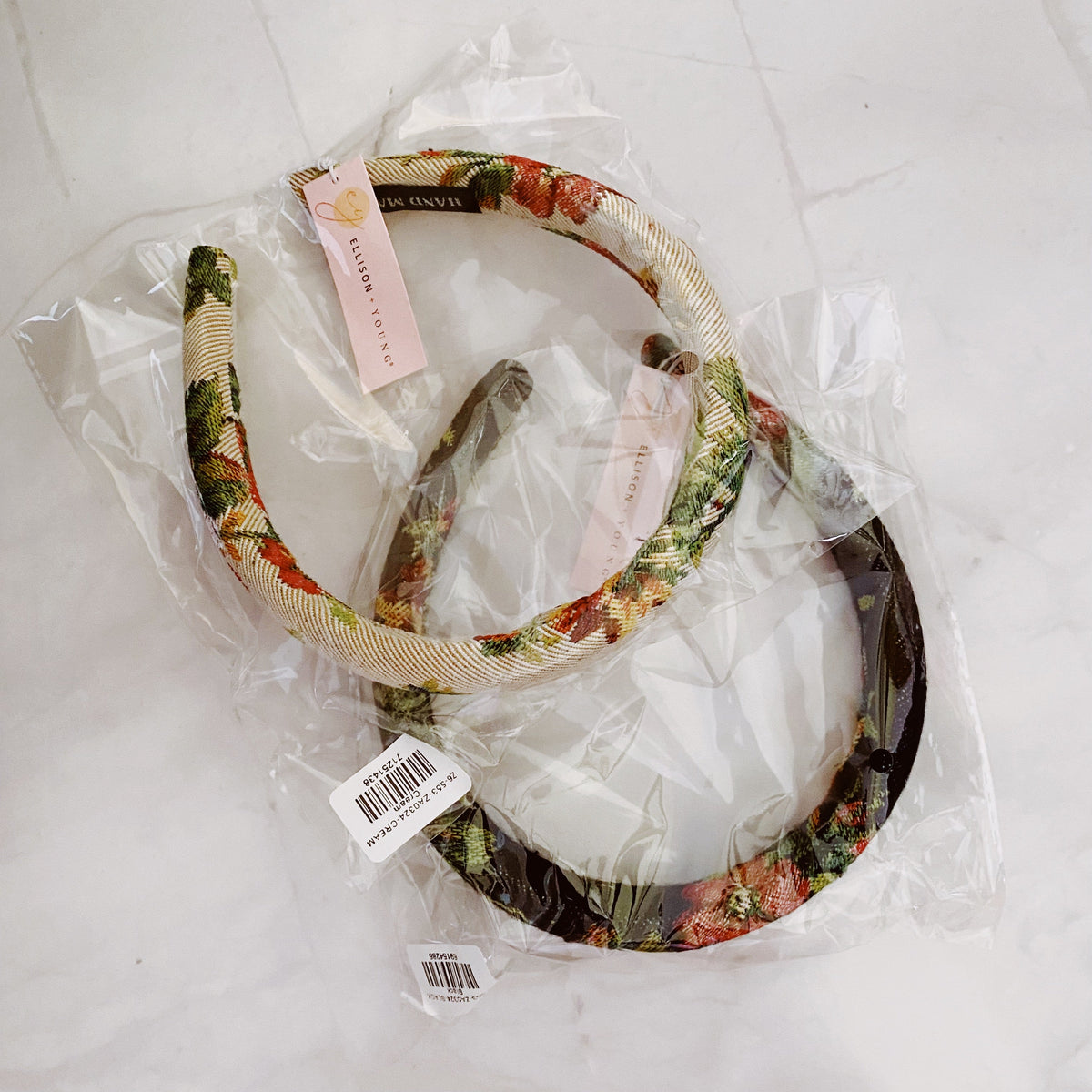 Vintage Garden Floral Headband