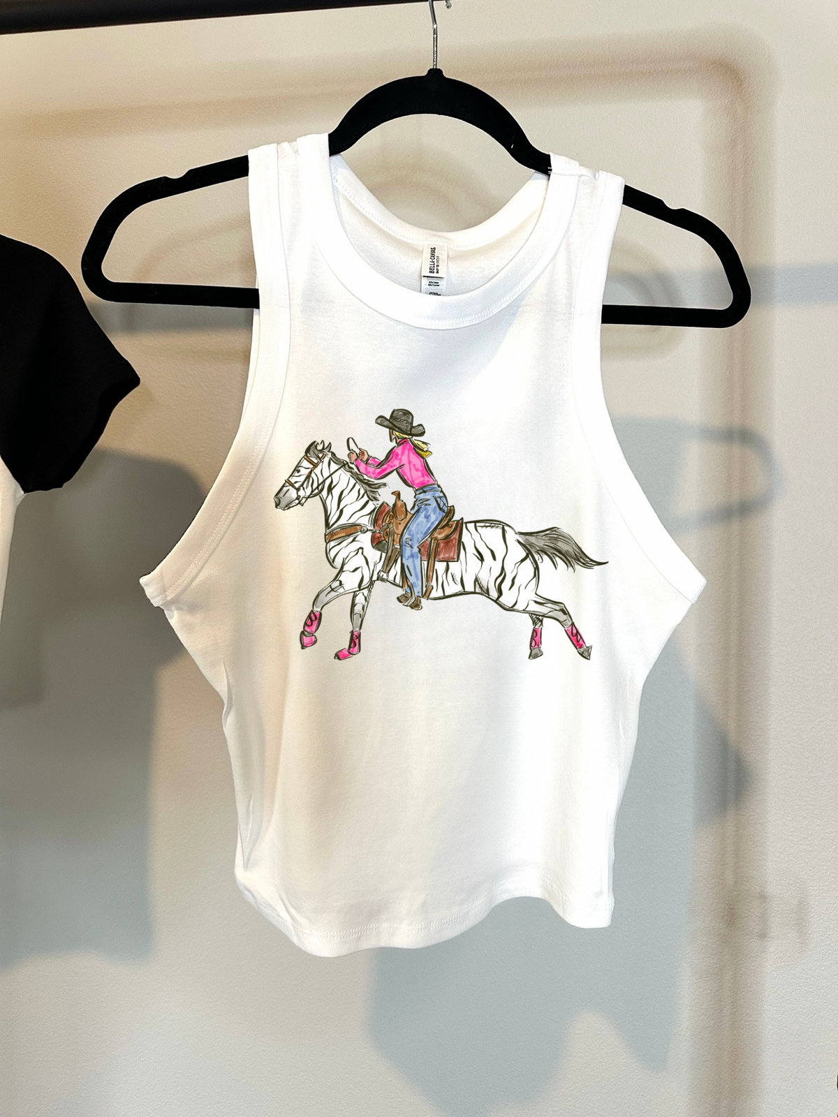 Cowgirl Chaos Cropped Tank
