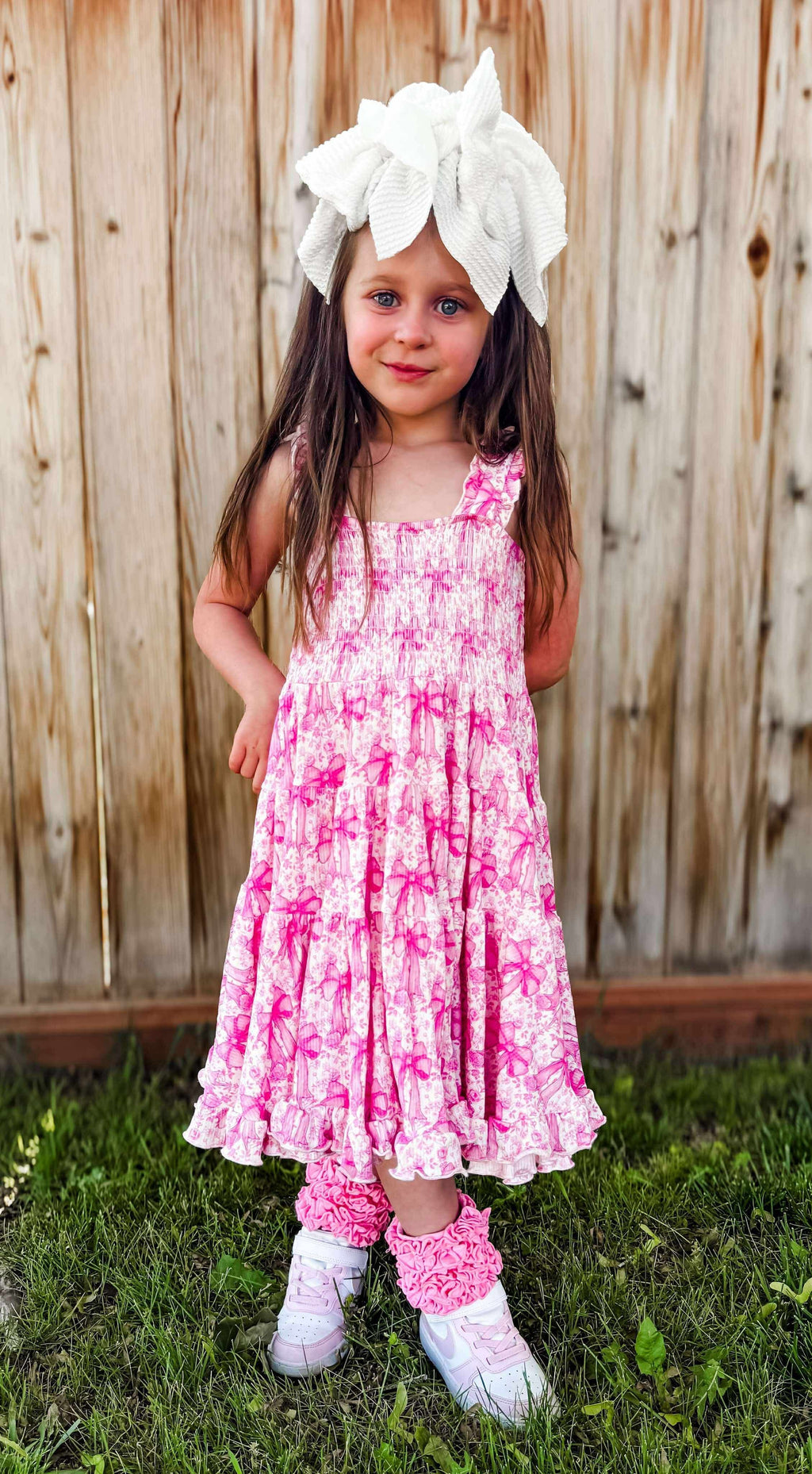 Blooming Bows Bamboo Dress