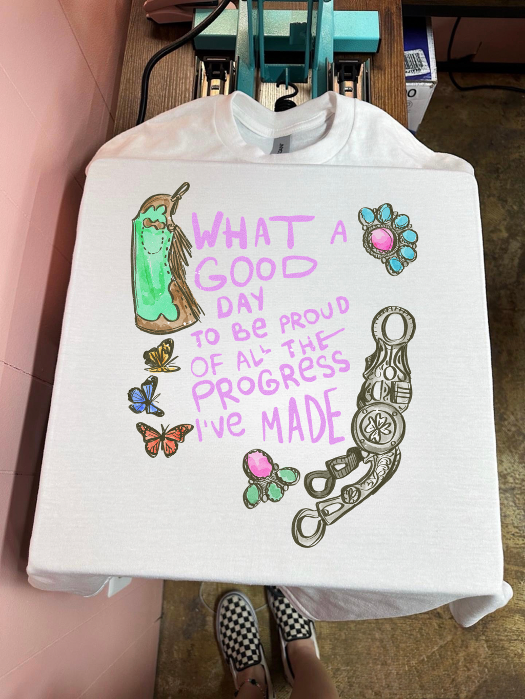 What A Good Day TEE or CREWNECK