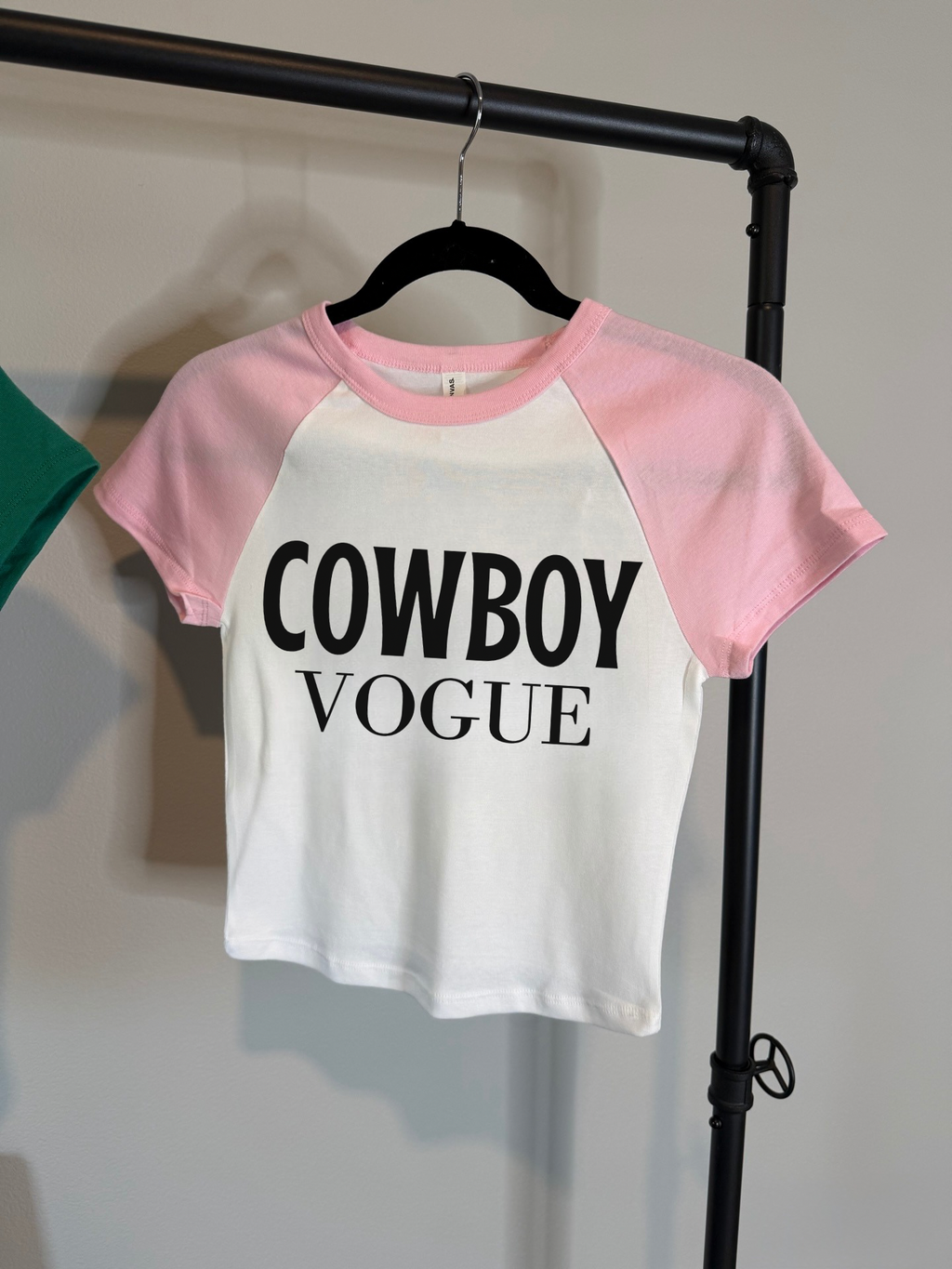 Cowboy Vogue Baby Tee