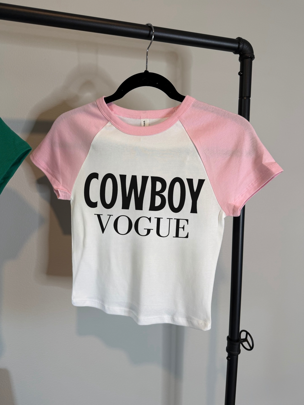 Cowboy Vogue Baby Tee