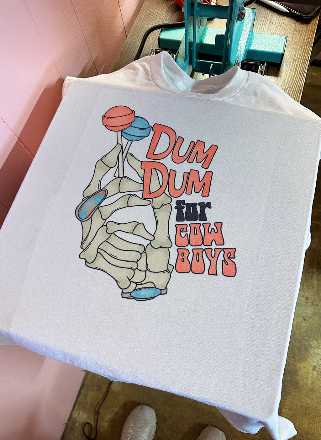 Dum Dum For Cowboys TEE or CREWNECK