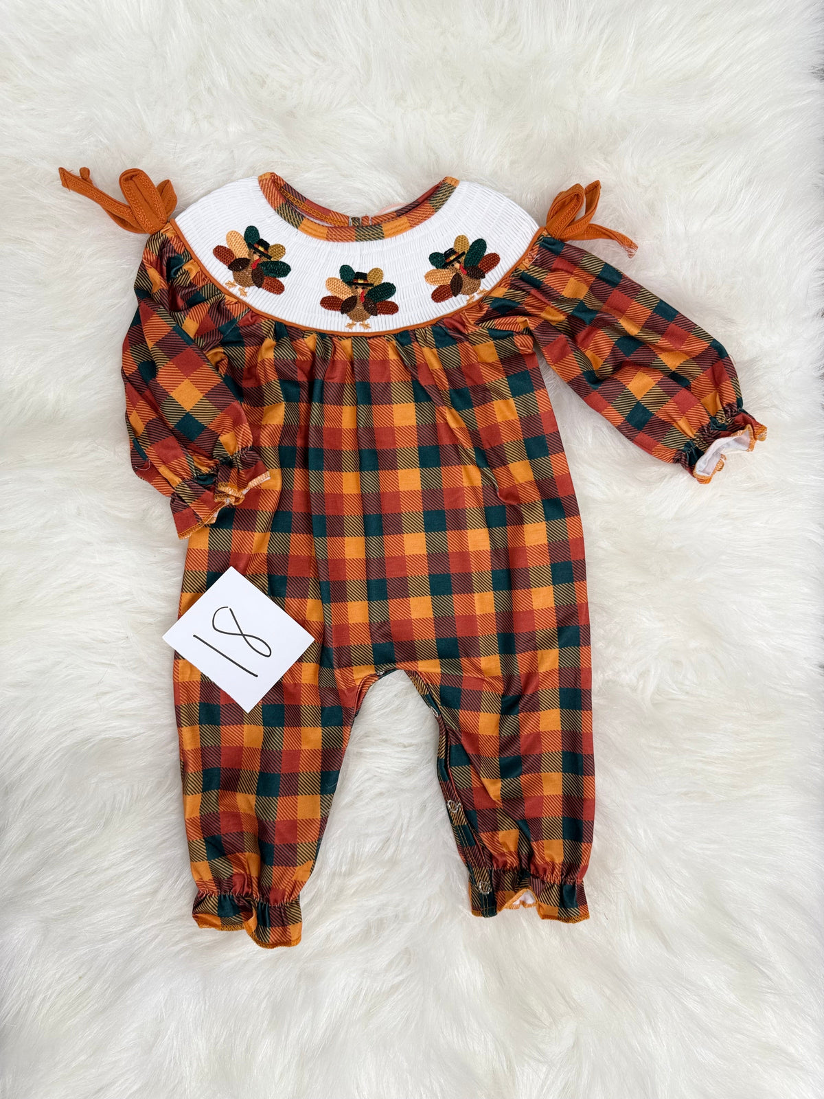 Fall Plaid Jumper (#18) (FINAL SALE)