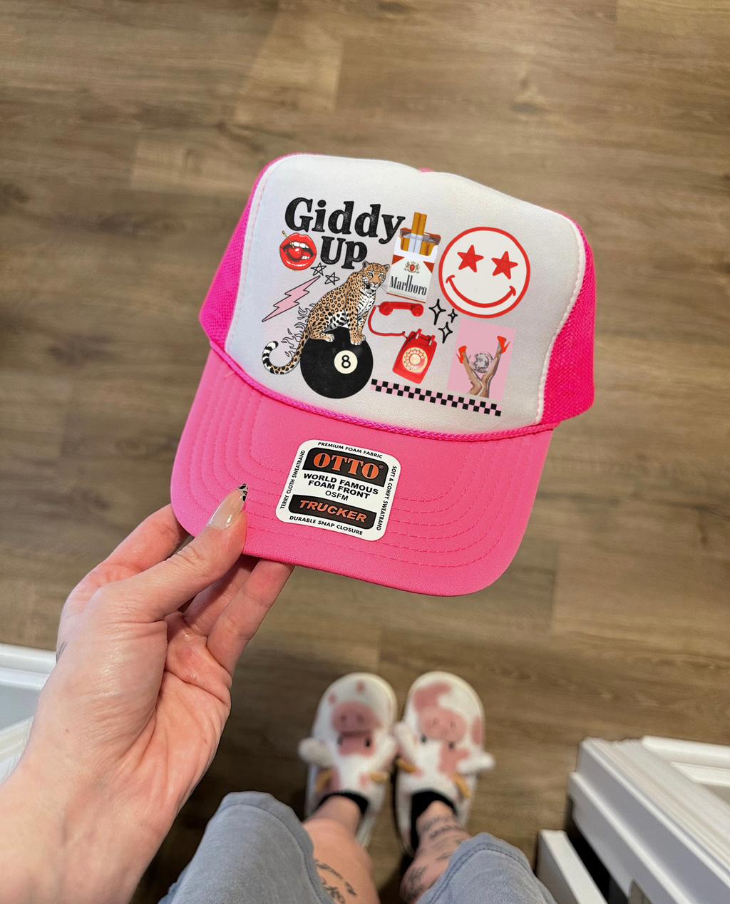 Giddy Up Trucker Hat (Multiple Color Options)