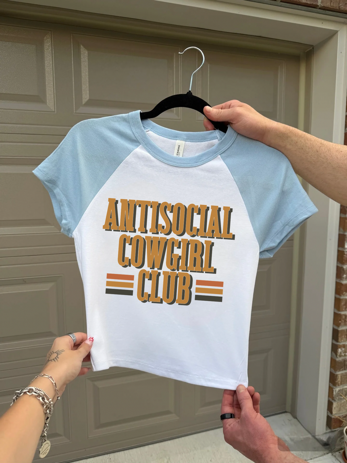 Antisocial Cowgirl Club Baby Tee