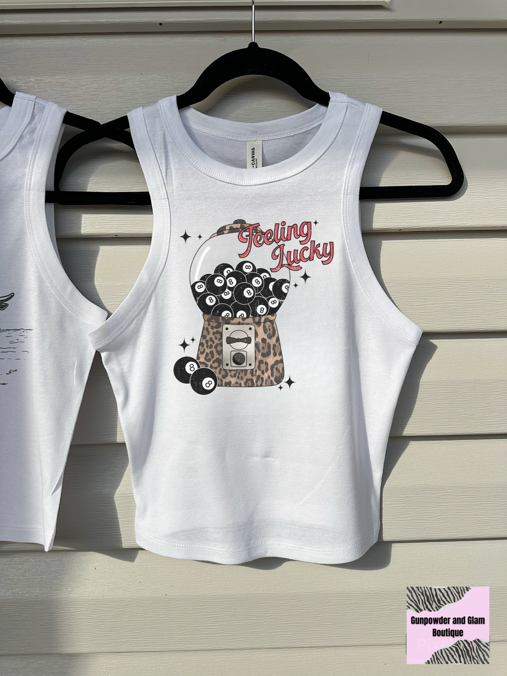 Feeling Lucky Cropped Tank