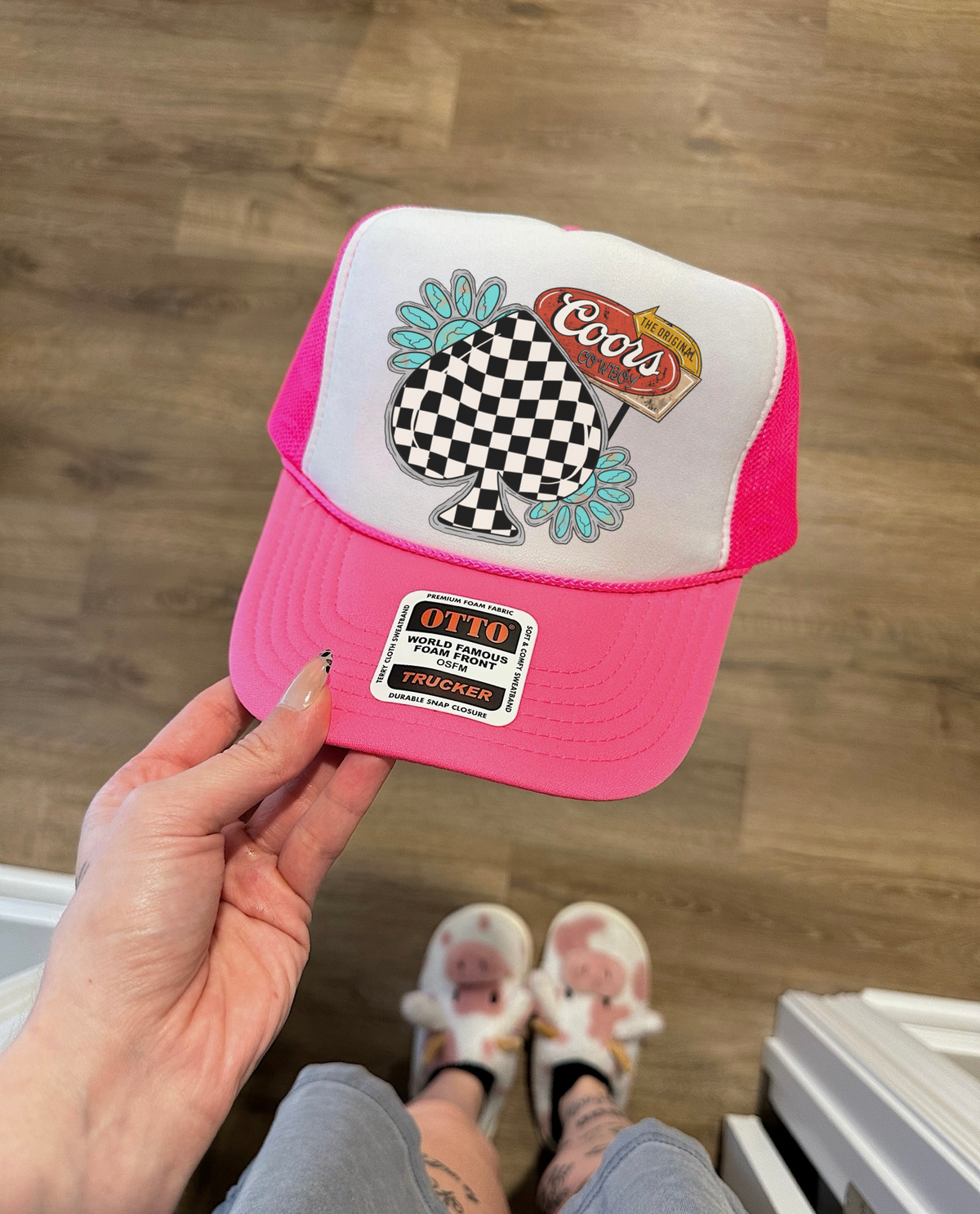 Western Beer Trucker Hat (Multiple Color Options)