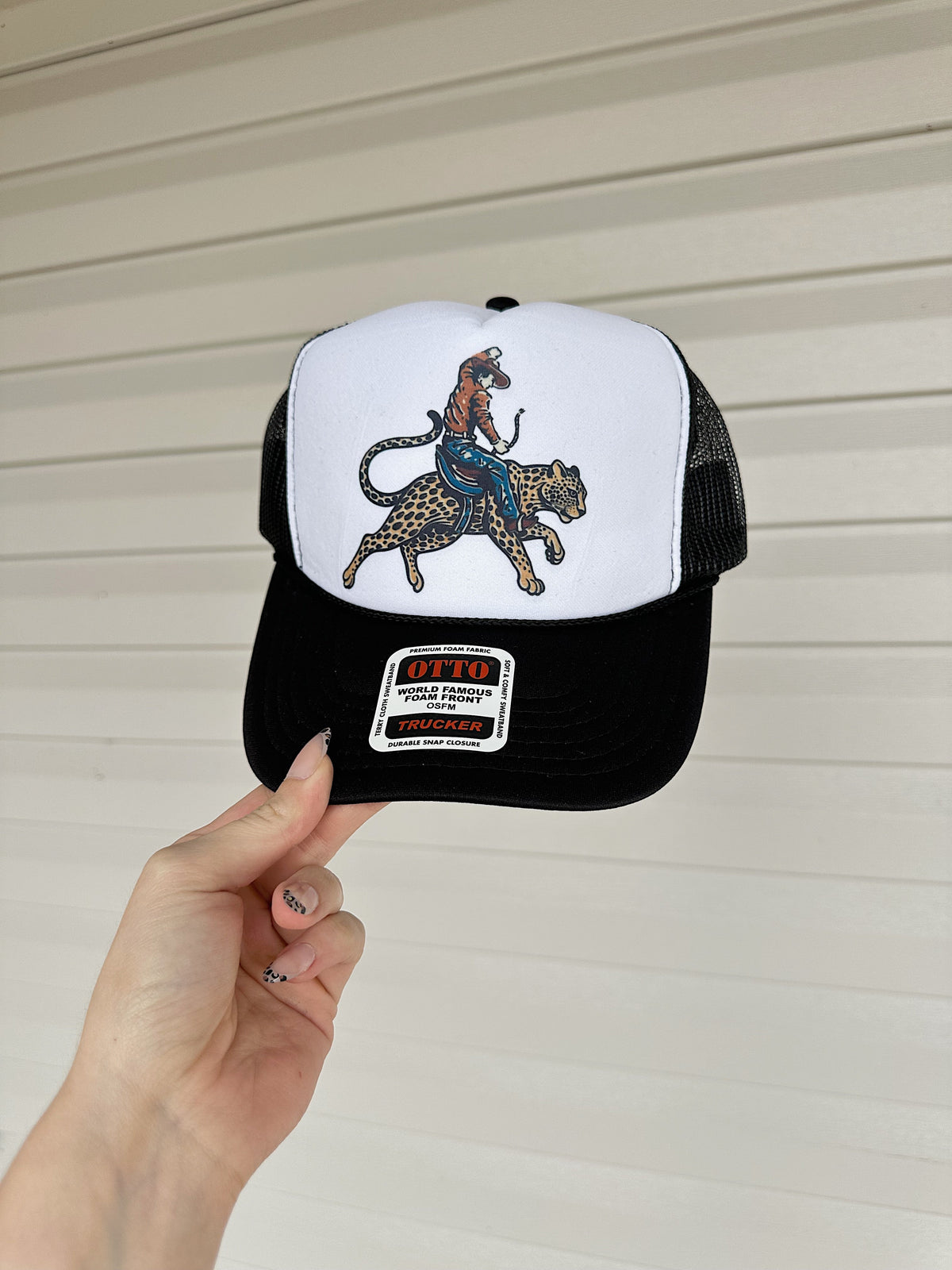 Cowboy Jaguar Trucker Hat (Multiple Color Options)