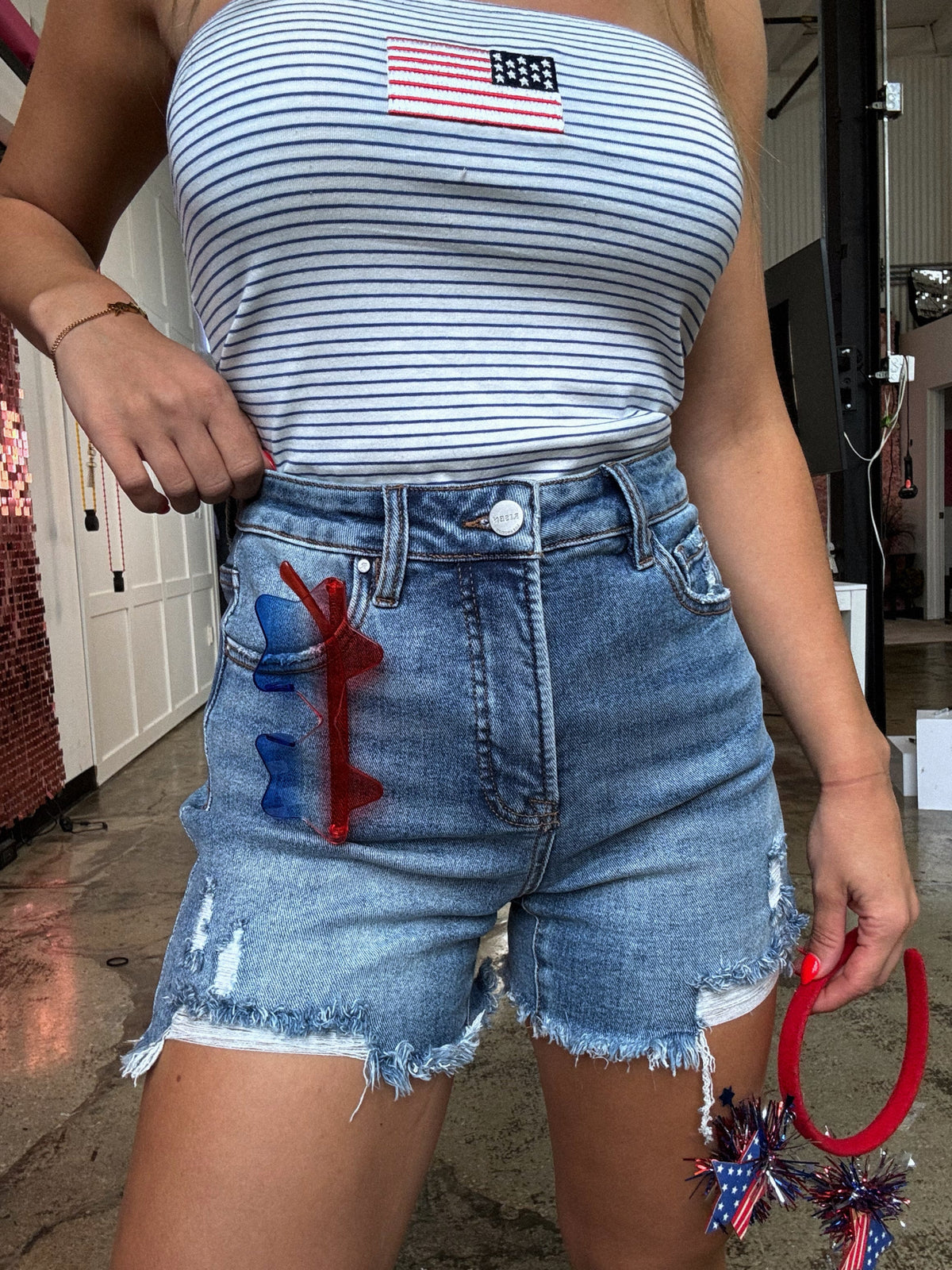 All American Shorts Bundle (1 Risen Short + 1 Graphic Tee)