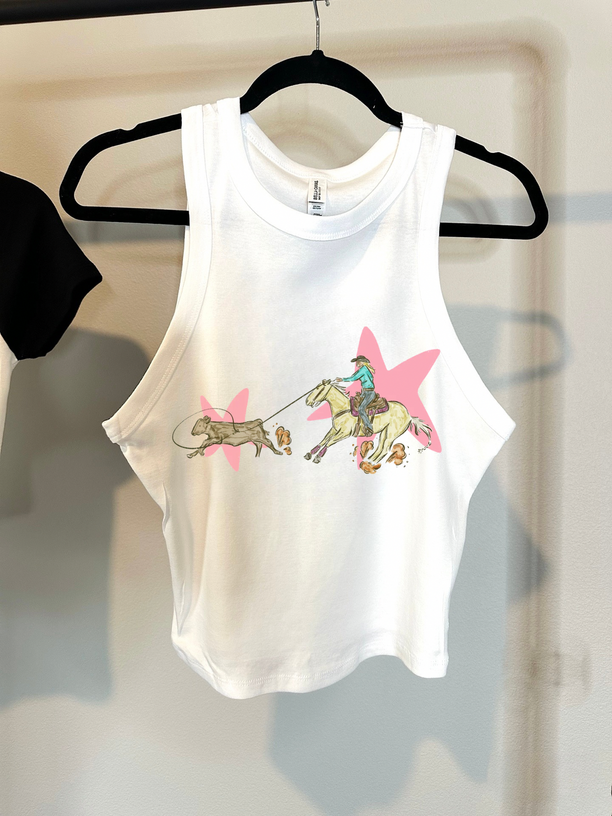 Cowgirl Roundup Cropped Tank