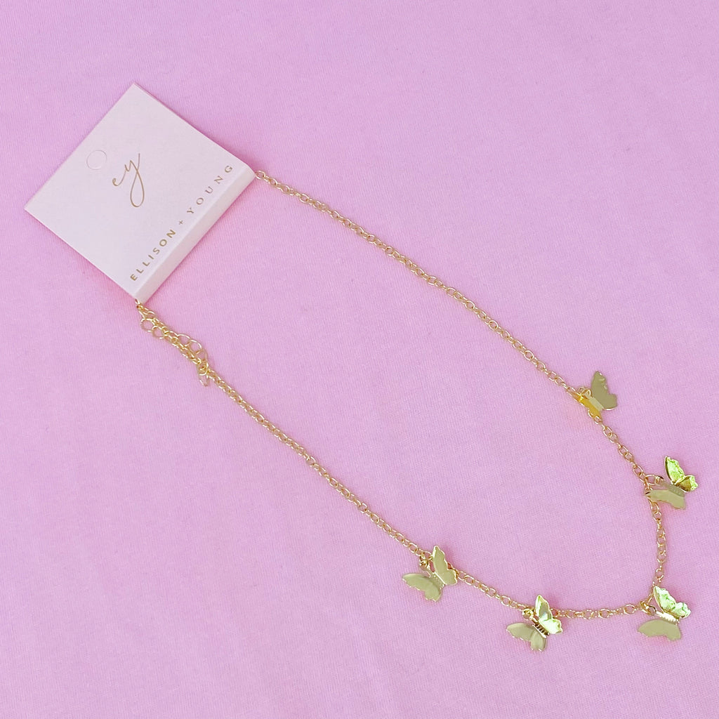 Butterfly Colony Necklace