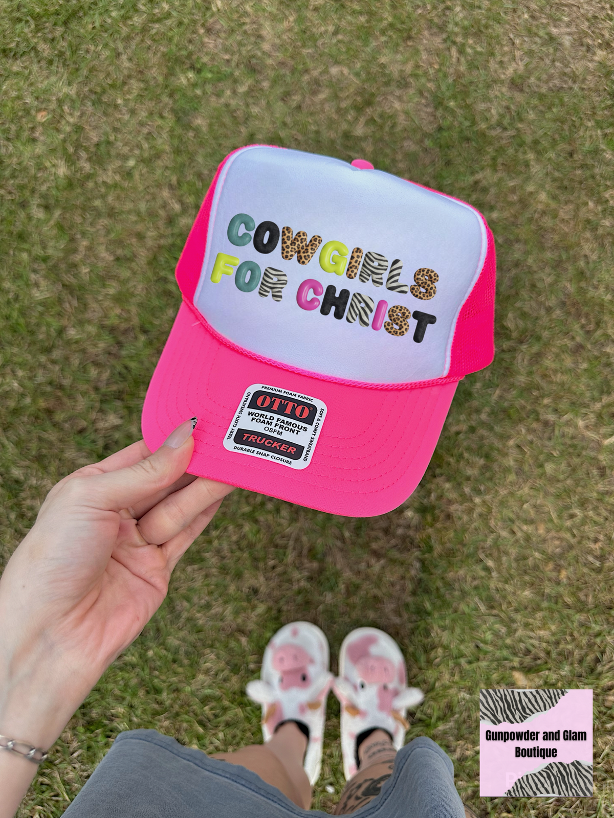 Cowgirls For Christ Trucker Hat (Multiple Color Options)