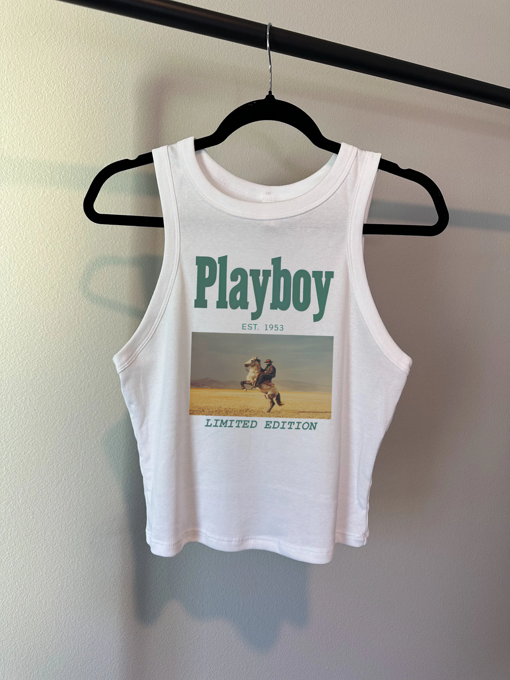 PlayCowBoy Cropped Tank