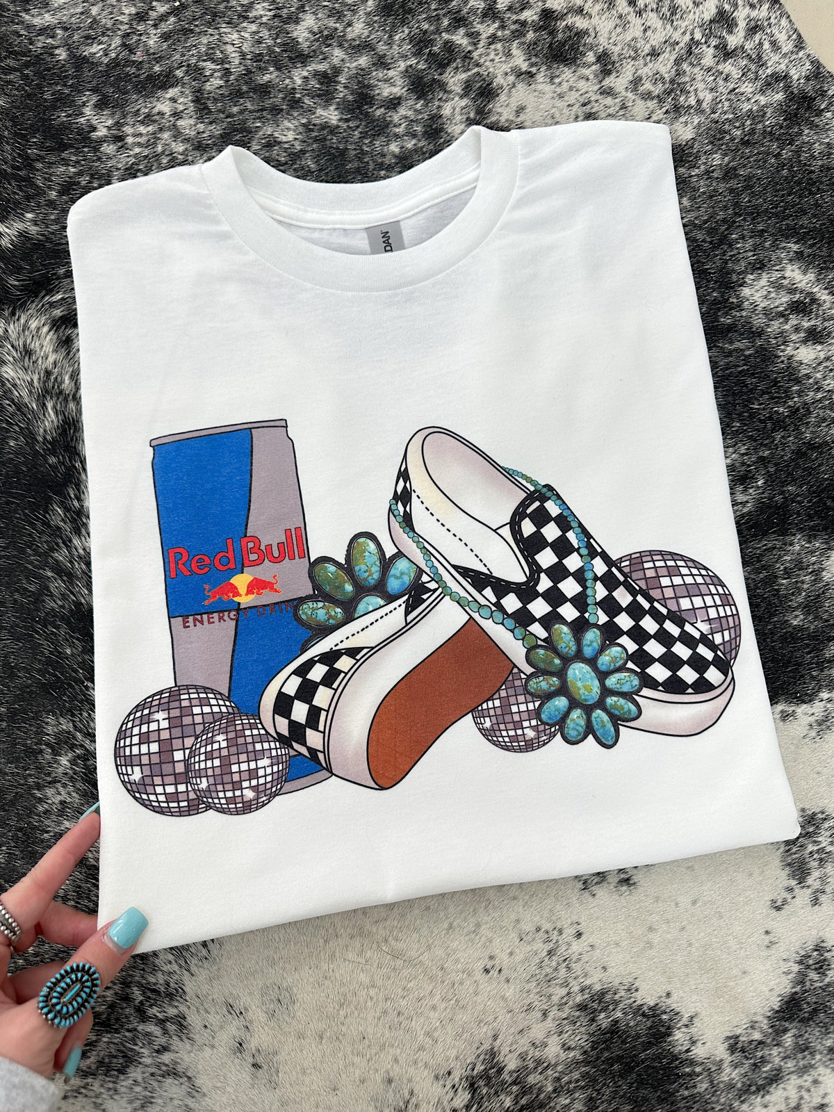 Western Energy Drink TEE or CREWNECK