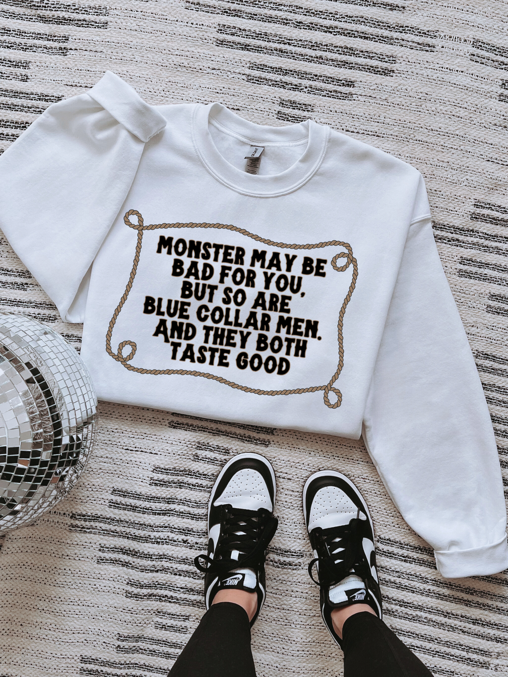 Bad For You (Monster) TEE or CREWNECK