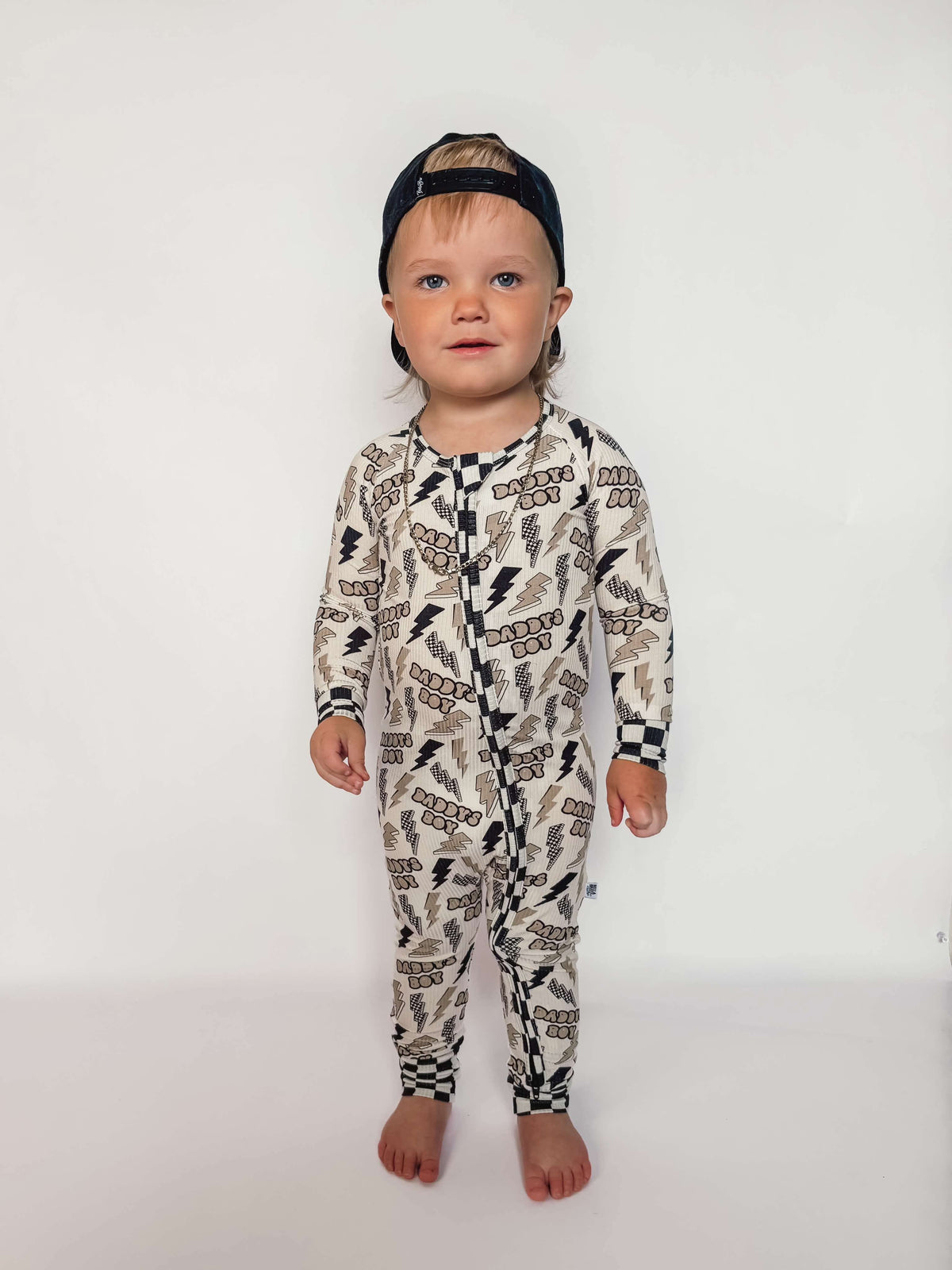 Daddy's Boy Ribbed Bamboo Sleeper