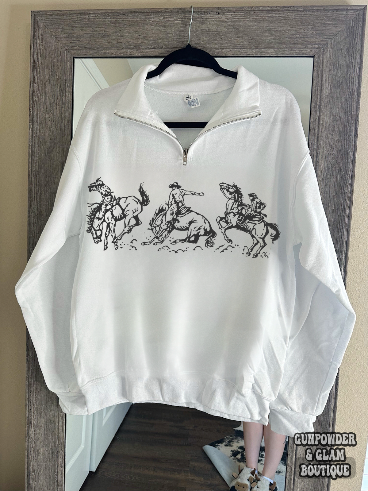 Cowboy Buds Quarter Zip
