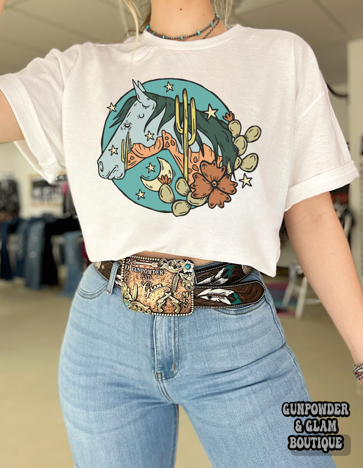 Wild Horse Tee or Crewneck