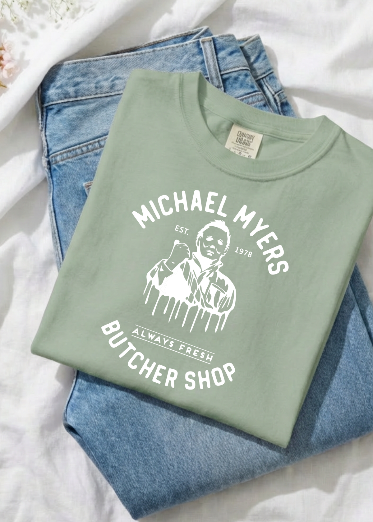 Michael Myers Butcher Shop Graphic