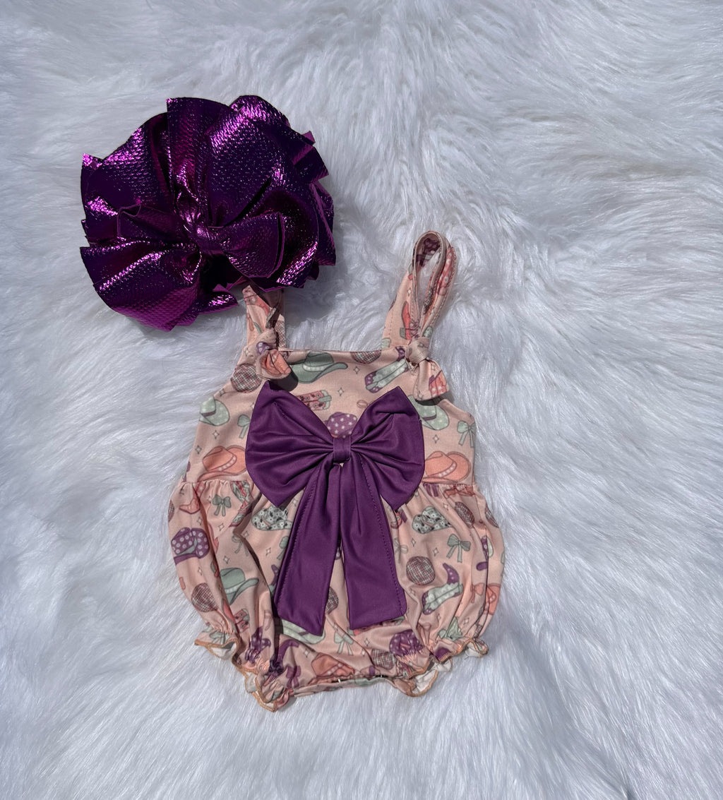 Disco Cowgirl Bow Bubble