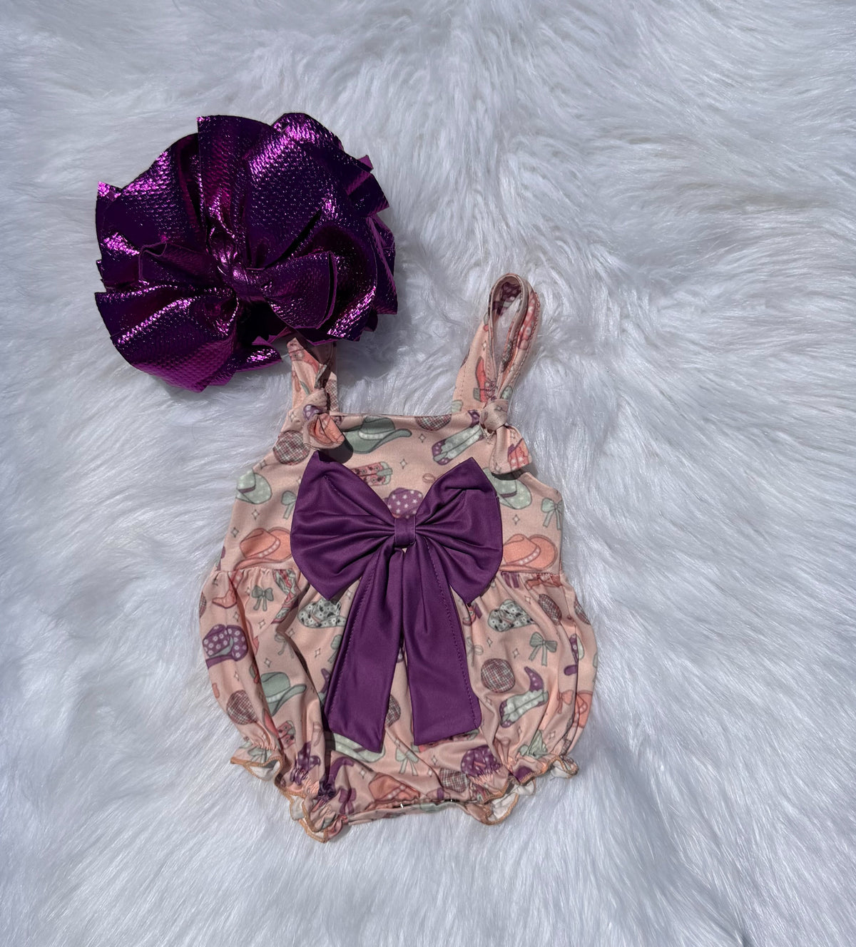 Disco Cowgirl Bow Bubble