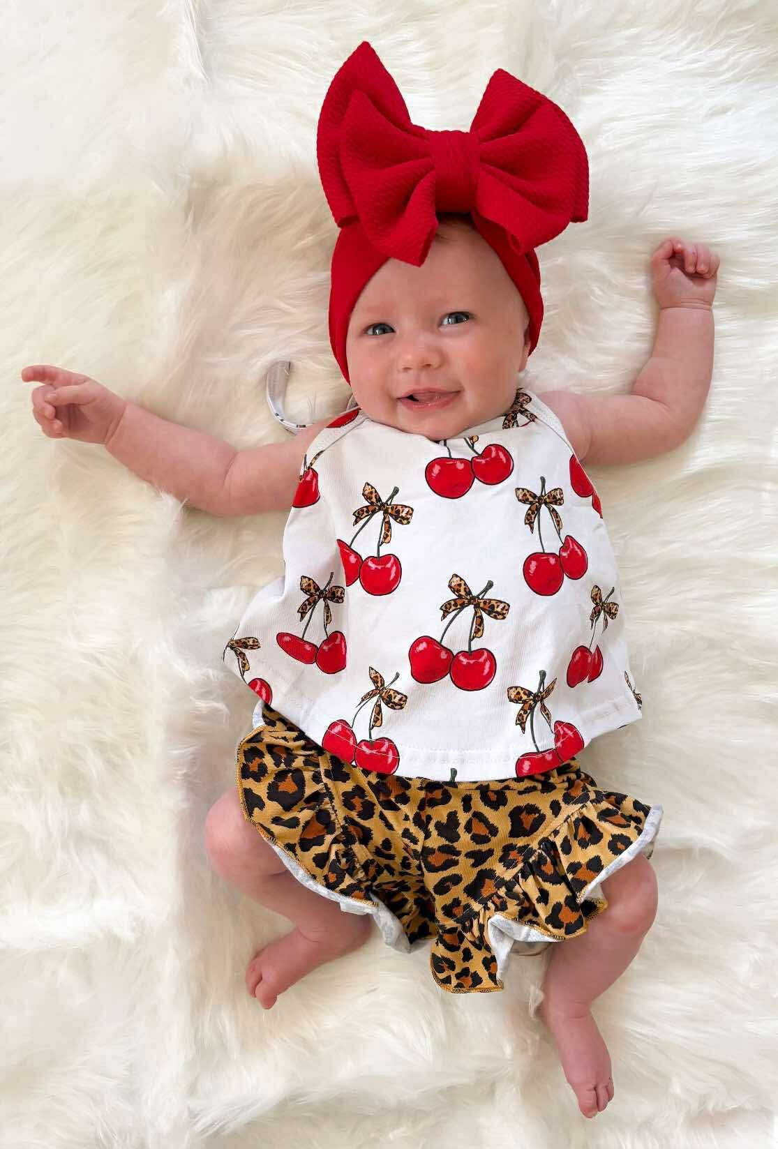 Girls 10/12 Cherry-licious Swing Top (FINAL SALE)