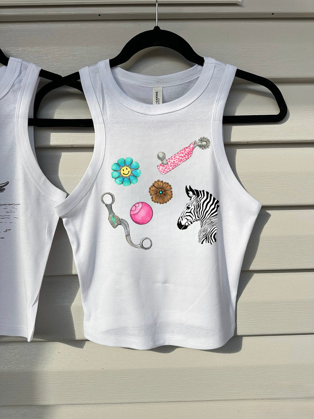 Cowgirl Trinkets Cropped Tank