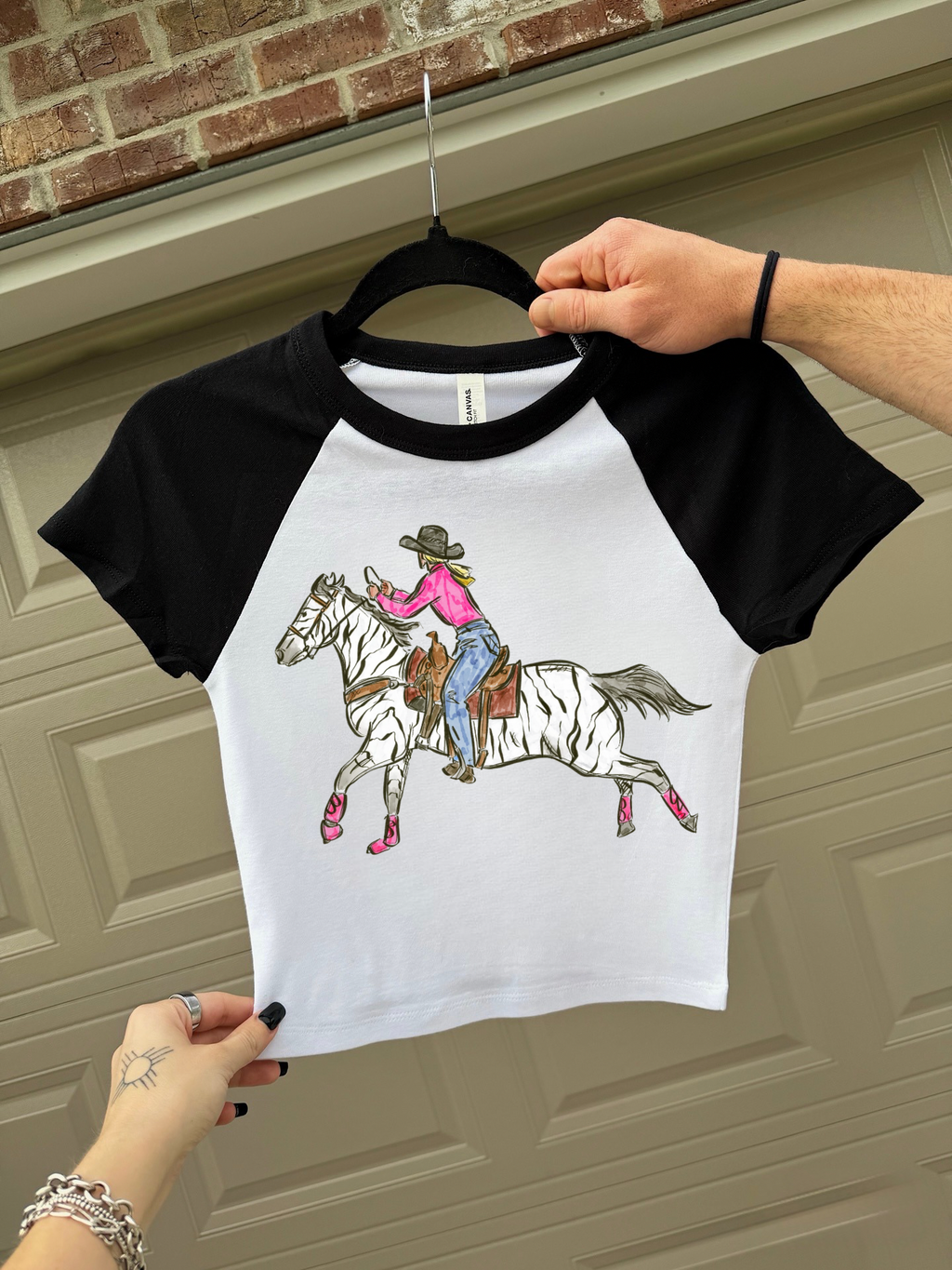 Cowgirl Chaos Baby Tee