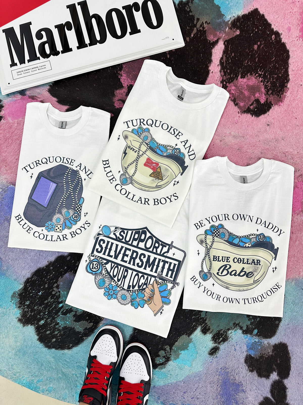 Support Silversmith TEE or CREWNECK