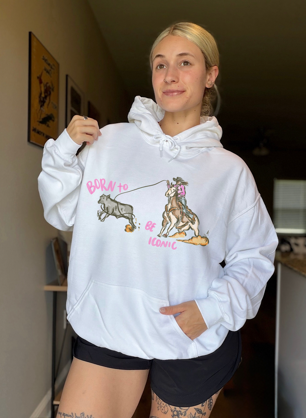 Iconic Cowgirl Hoodie